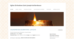Desktop Screenshot of eglise-orthodoxe-bordeaux.org